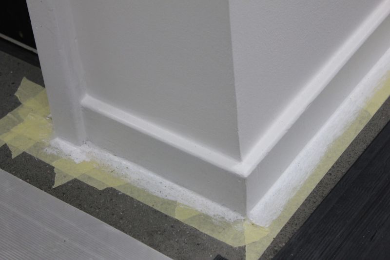 Baseboard Cutting and Fitting
